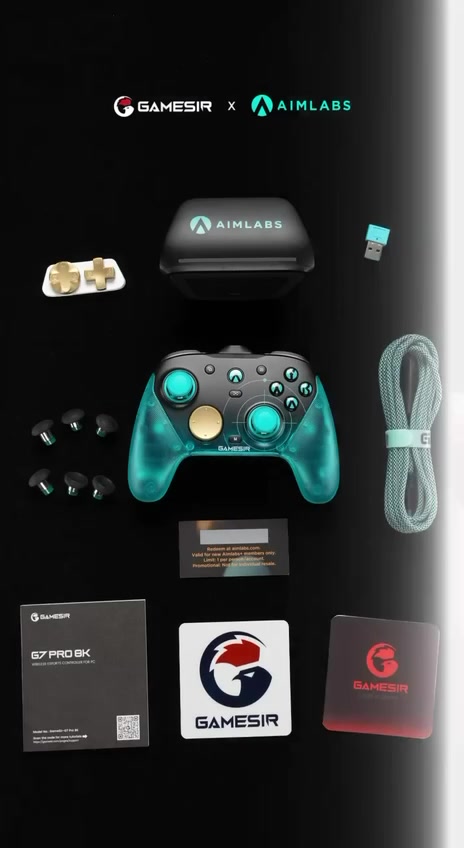 Chi tiết GameSir G7 Pro 8K PC Aimlabs Edition