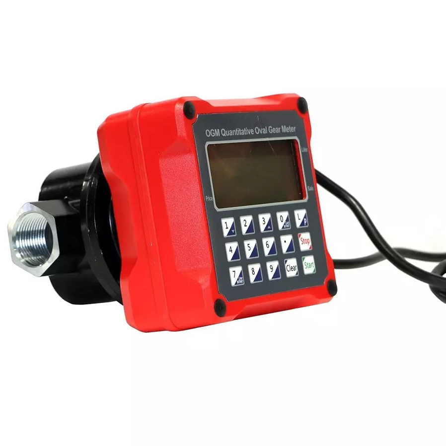 Đồng hồ đo lưu lượng dầu diesel OGM đường ống Øv25mm