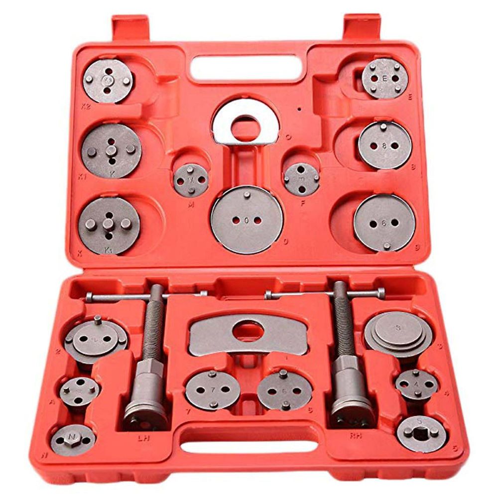 Bộ cảo ép thắng đĩa 2 chiều THUẬN NGHỊCH, bộ vam ép piston phanh 21 chi tiết chất lượng cao