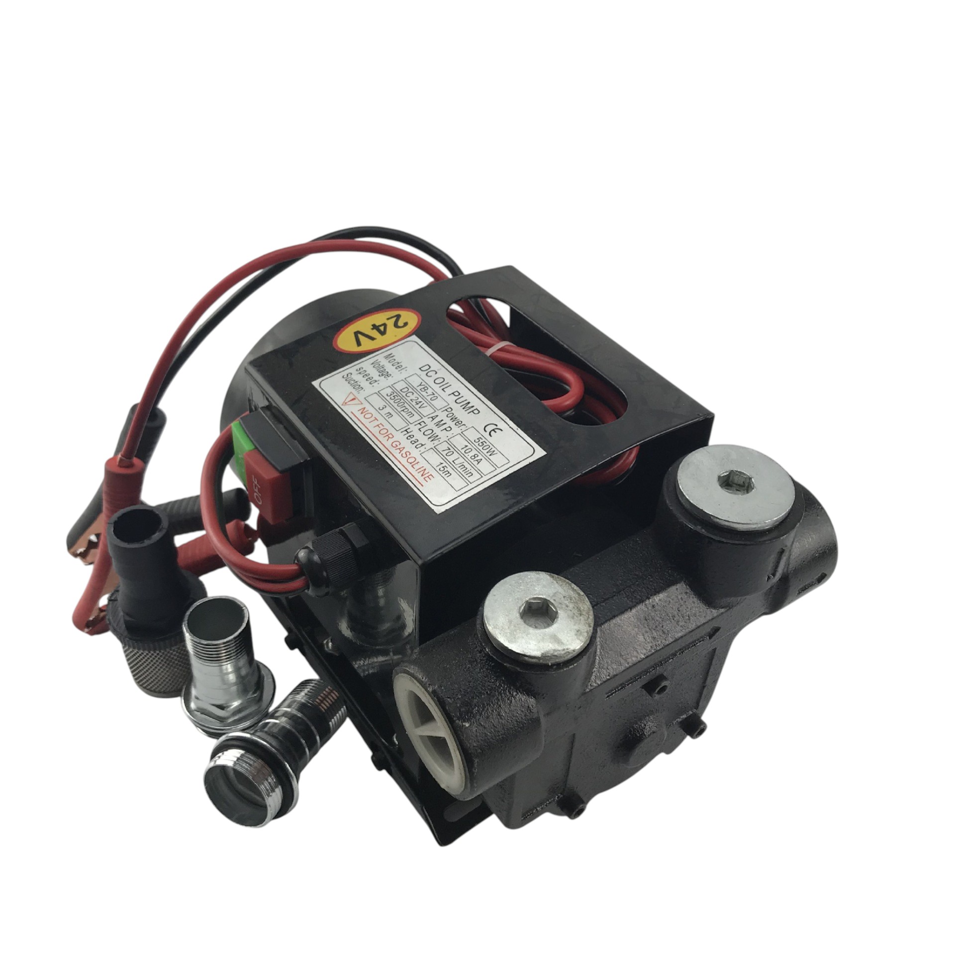 Bơm Dầu Diesel DC YB-70 điện 12V 24V