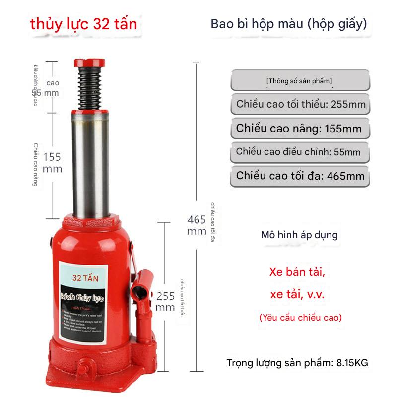 Con đội thủy lực tay 2-100 tấn