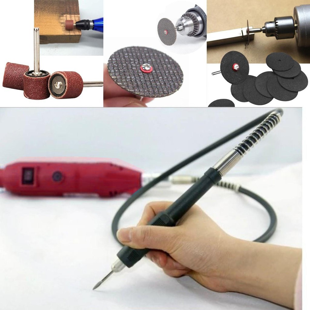 Máy khoan, mài, cắt mini đa năng ACZ-6058, Công suất 180W, 6 tốc độ + bảo hành 6 tháng
