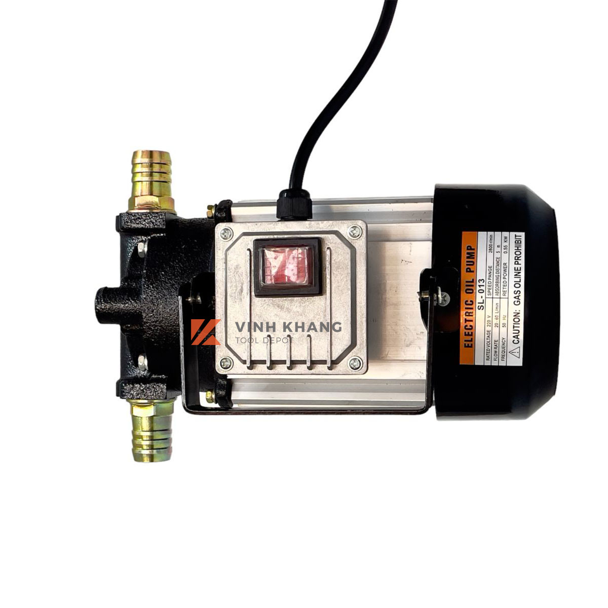 bơm bánh răng WCB khớp trong Suoli SL-013 Máy bơm dầu nhơt 220V 550W