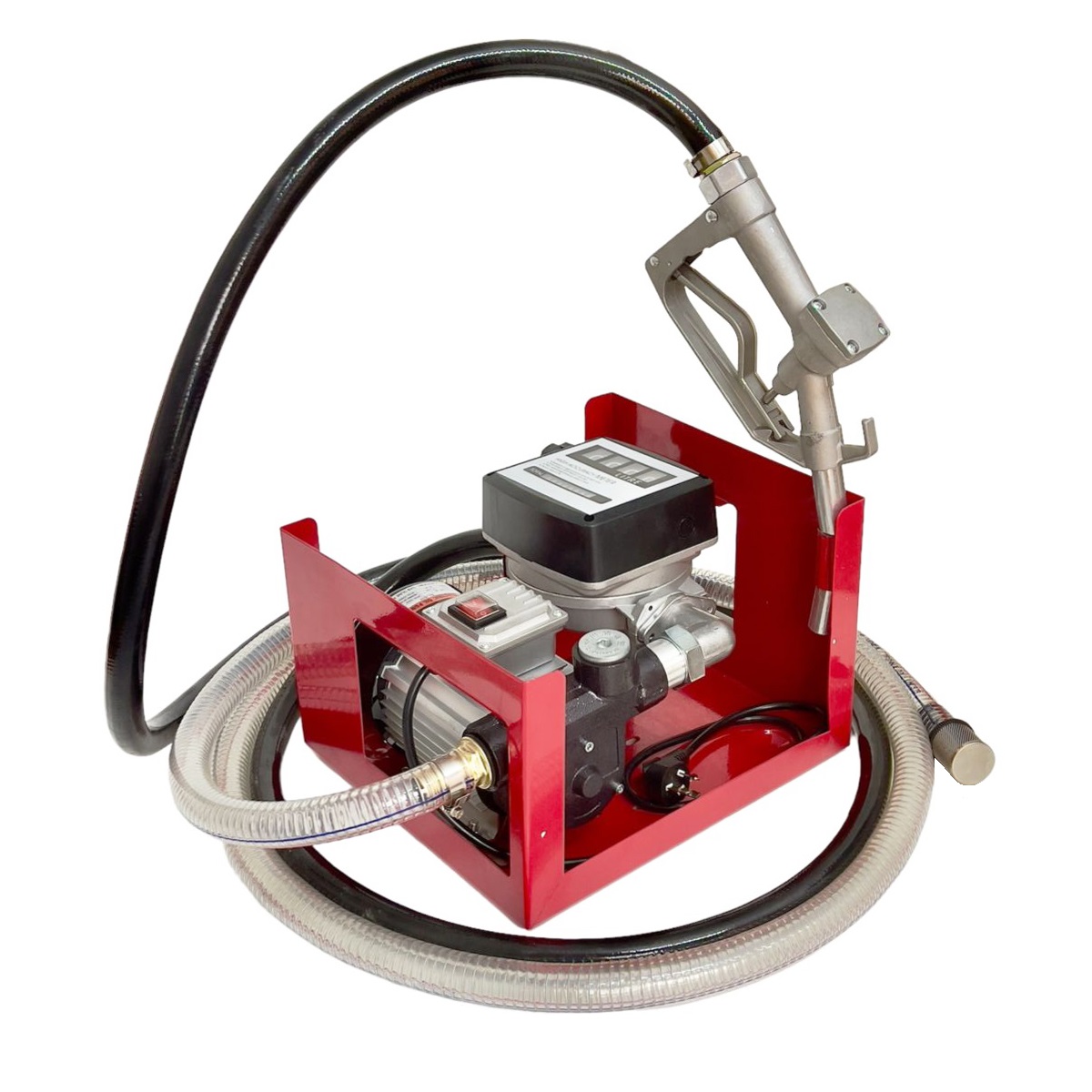 máy bơm dầu dầu DO 220V Suoli SL-011 60Lit/phút có đồng hồ đếm