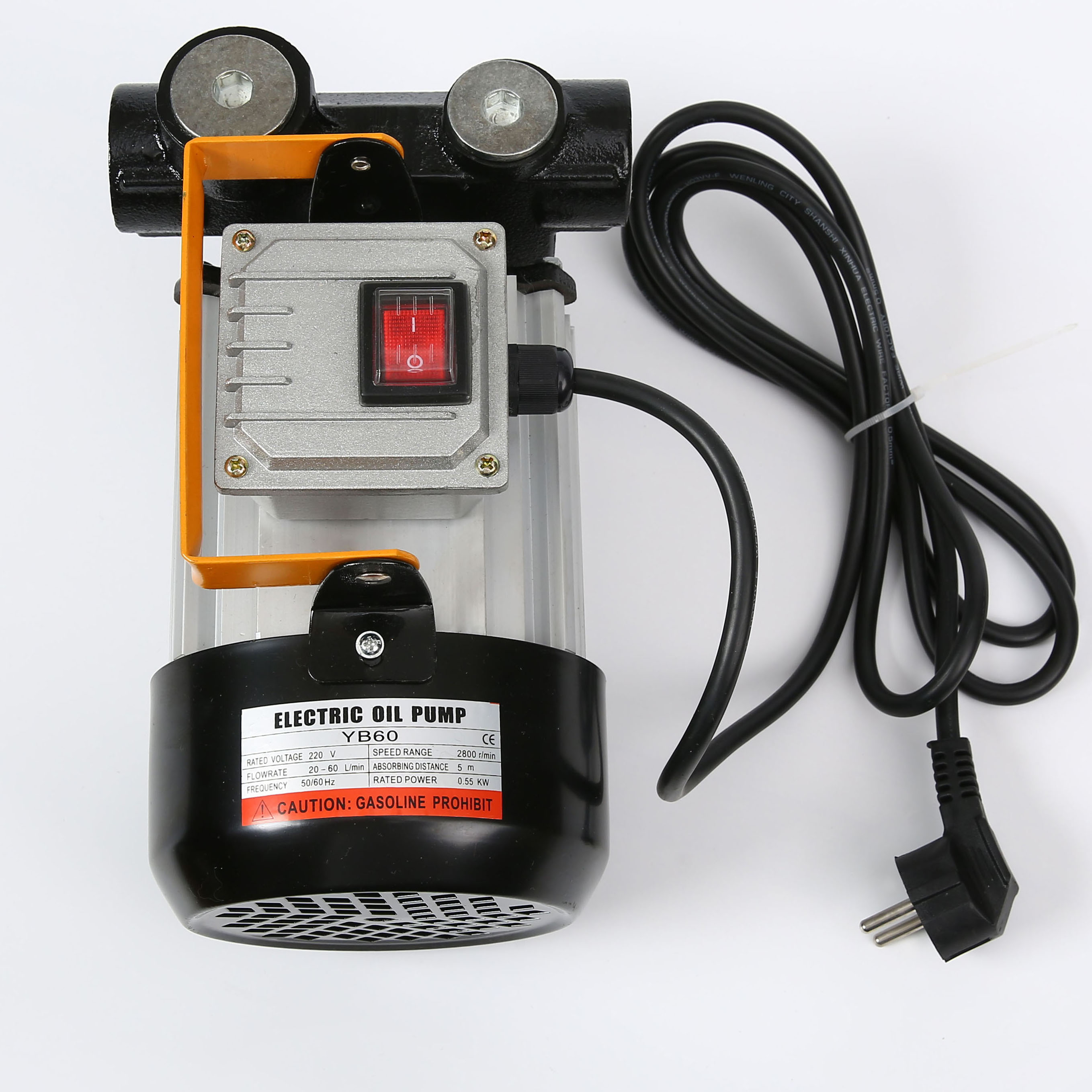 Bơm YB-60 kèm + 10m ống + cò bơm có đồng hồ WG03