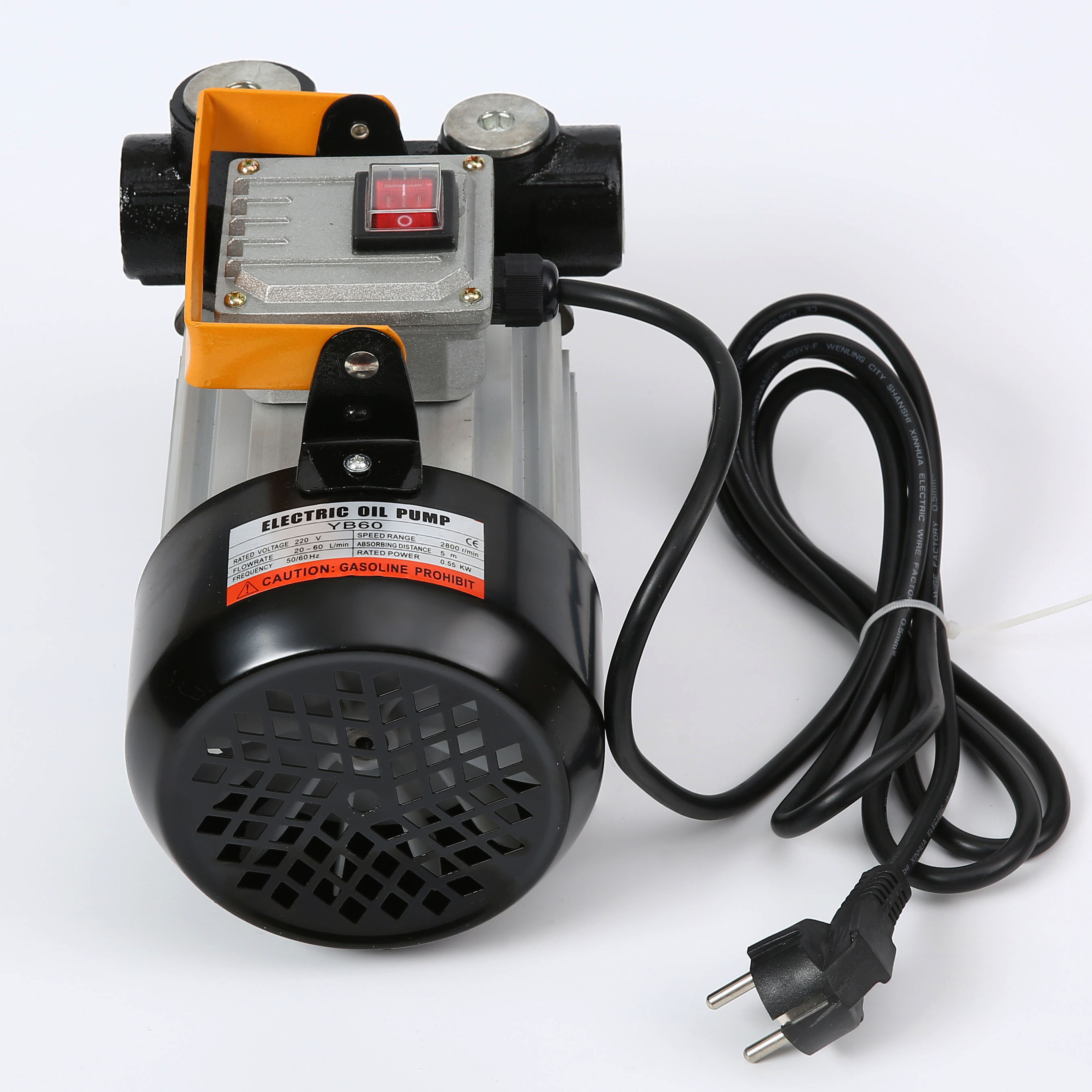 Máy Bơm dầu 220V 550W Yiben YB-60 + kèm 6m ống