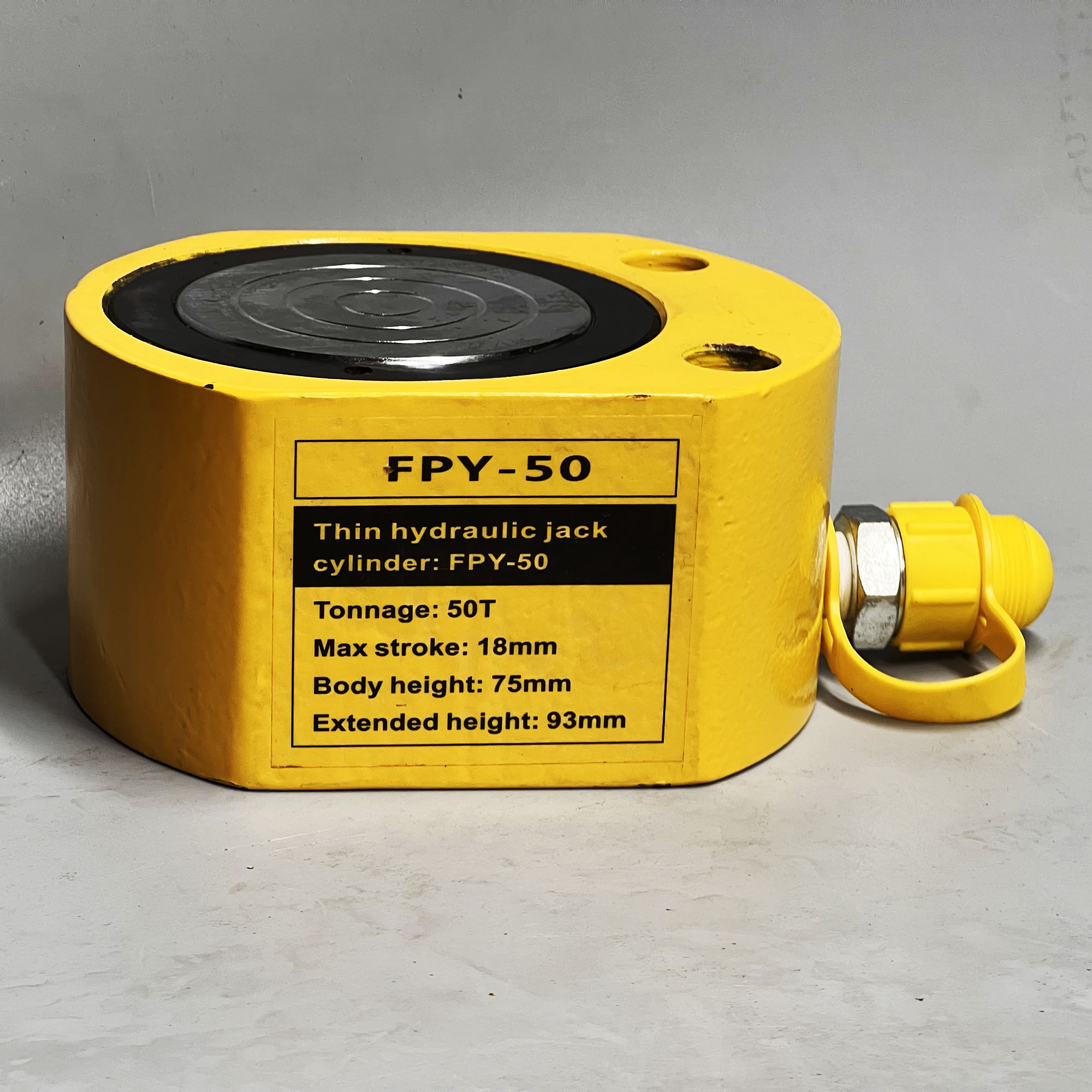 Kích thủy lực thân mỏng FPY tải trọng 5 -200 tons