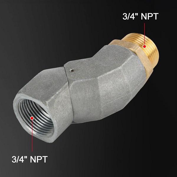 Nối ống xăng dầu cổ xoay 360 độ (Flex)
