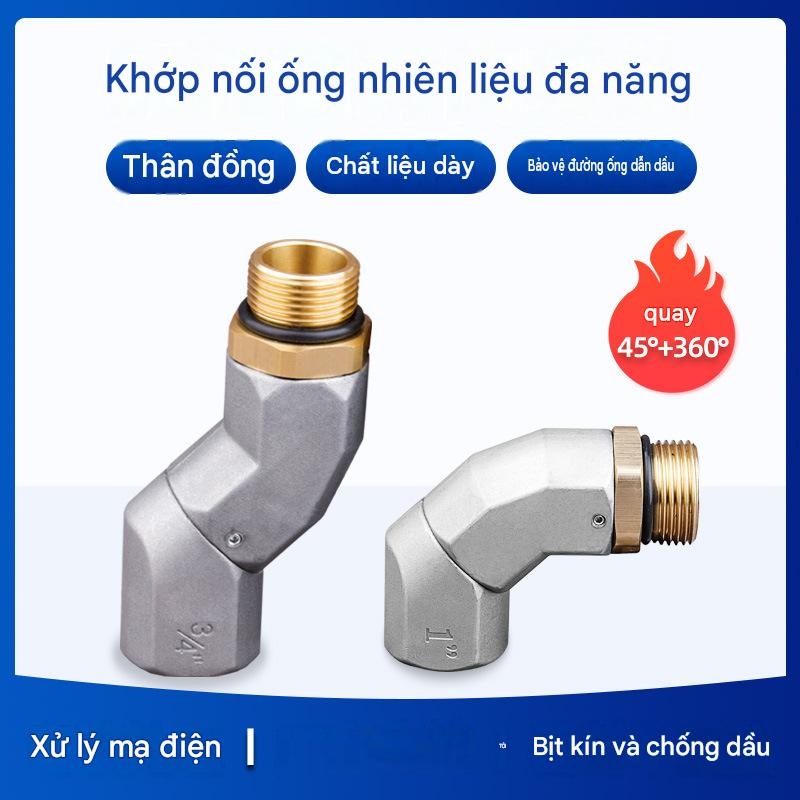 Nối ống xăng dầu cổ xoay 360 độ (Flex)