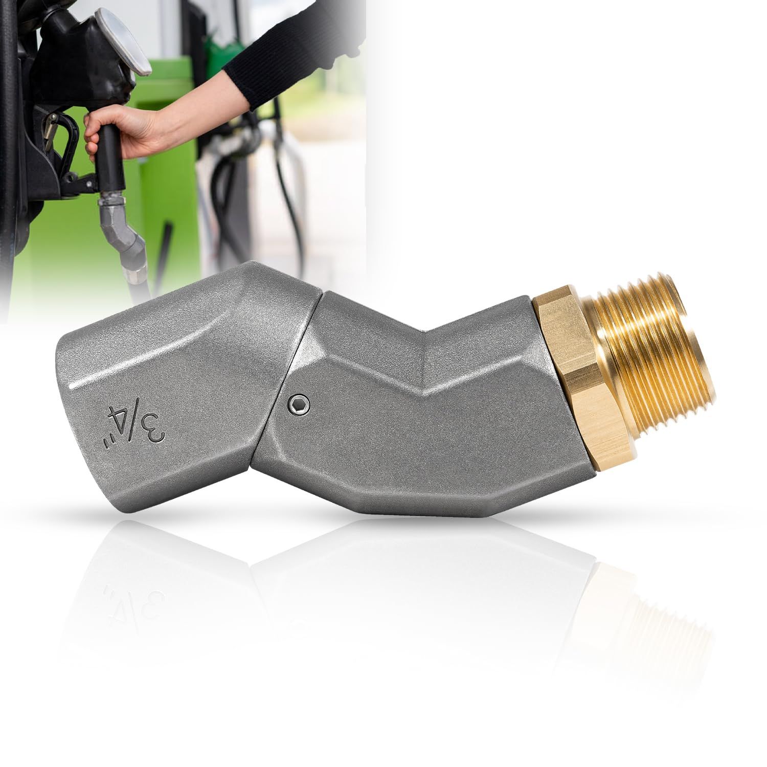 Nối ống xăng dầu cổ xoay 360 độ (Flex)