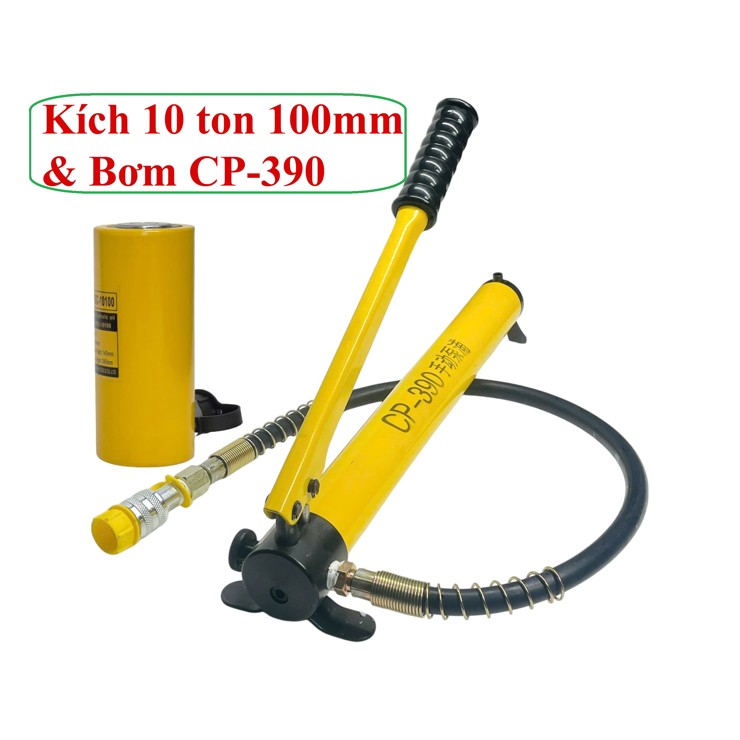 Kích thủy lực FCY-10100 kèm tơm tay CP-390