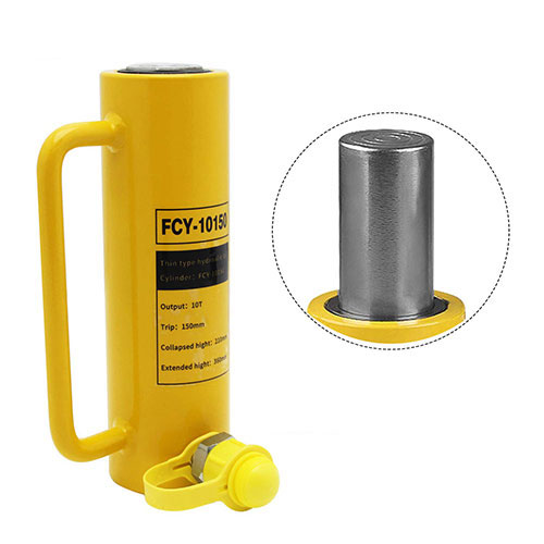Kích Thủy Lực 1 chiều 10 tấn hành trình 150mm FCY-10150