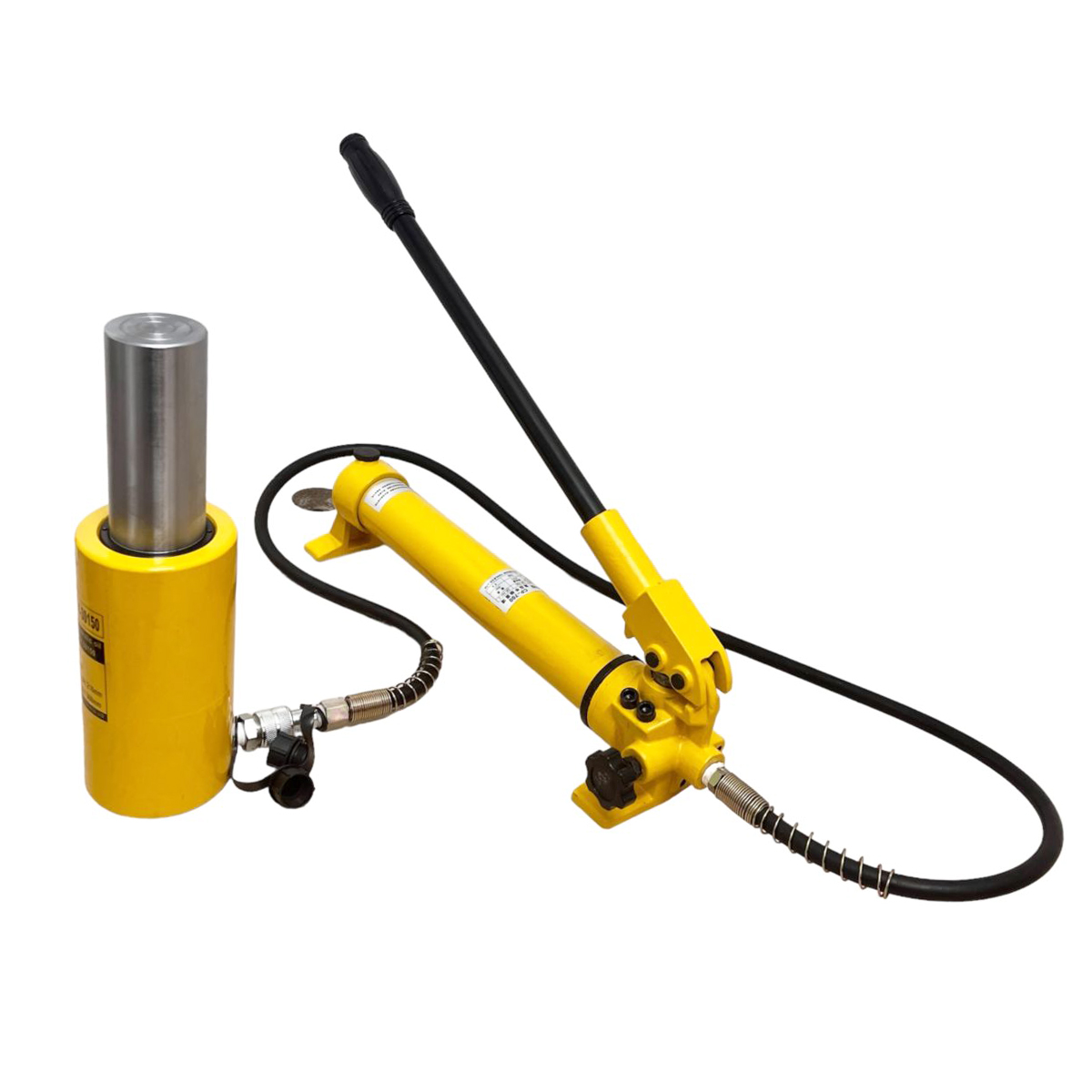 Bộ kích thủy lực 30 tấn hành trình 150mm FCY-30150 kèm + Bơm tay thủy lực CP-700
