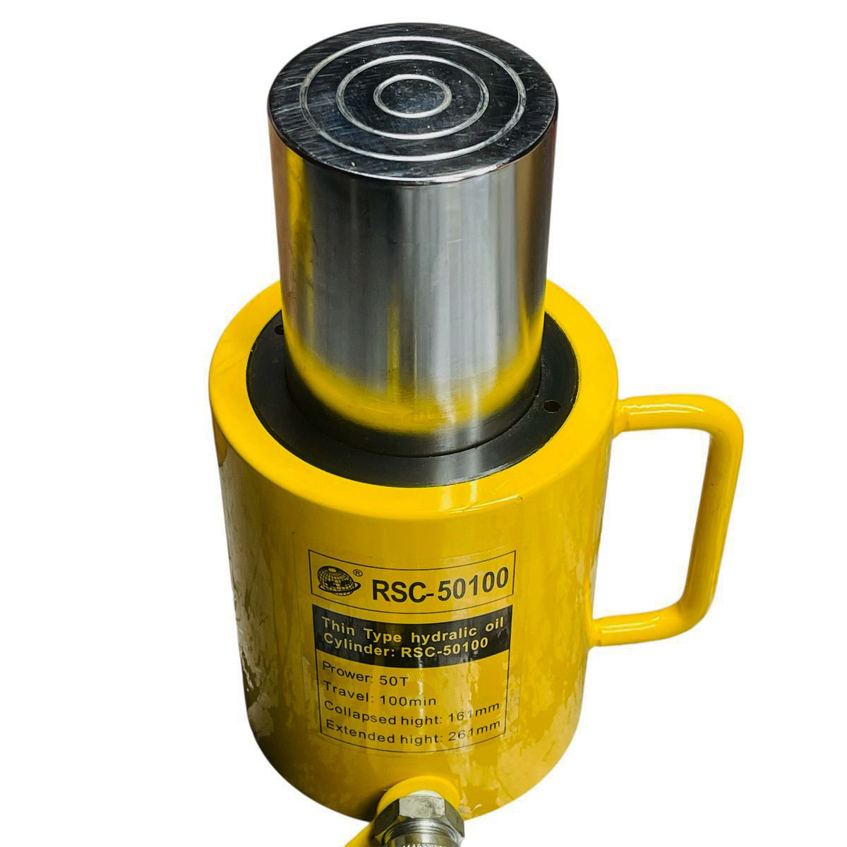 Kích thủy lực 50 tấn hành trình 100mm FCY-50100 + kèm bơm tay thủy lực CP-700-2