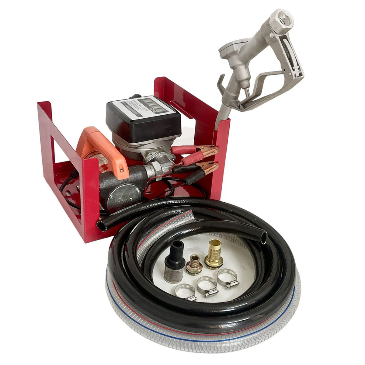 Máy bơm dầu diesel 24V Có đồng hồ Suoli SL-011A