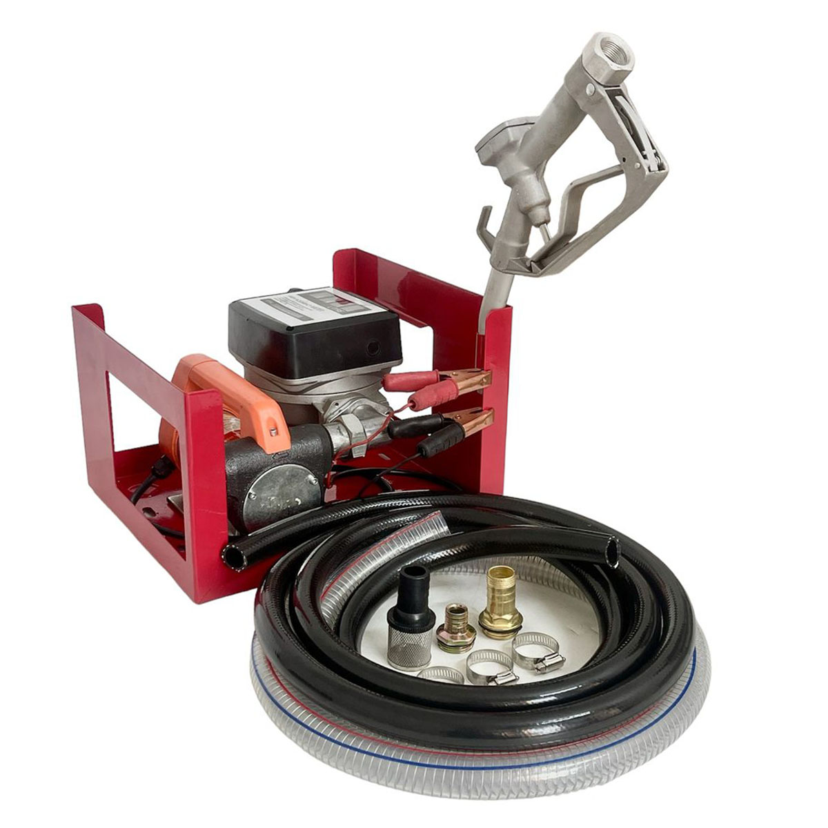 Máy bơm dầu diesel 12V có đồng hồ Suoli SL-011A