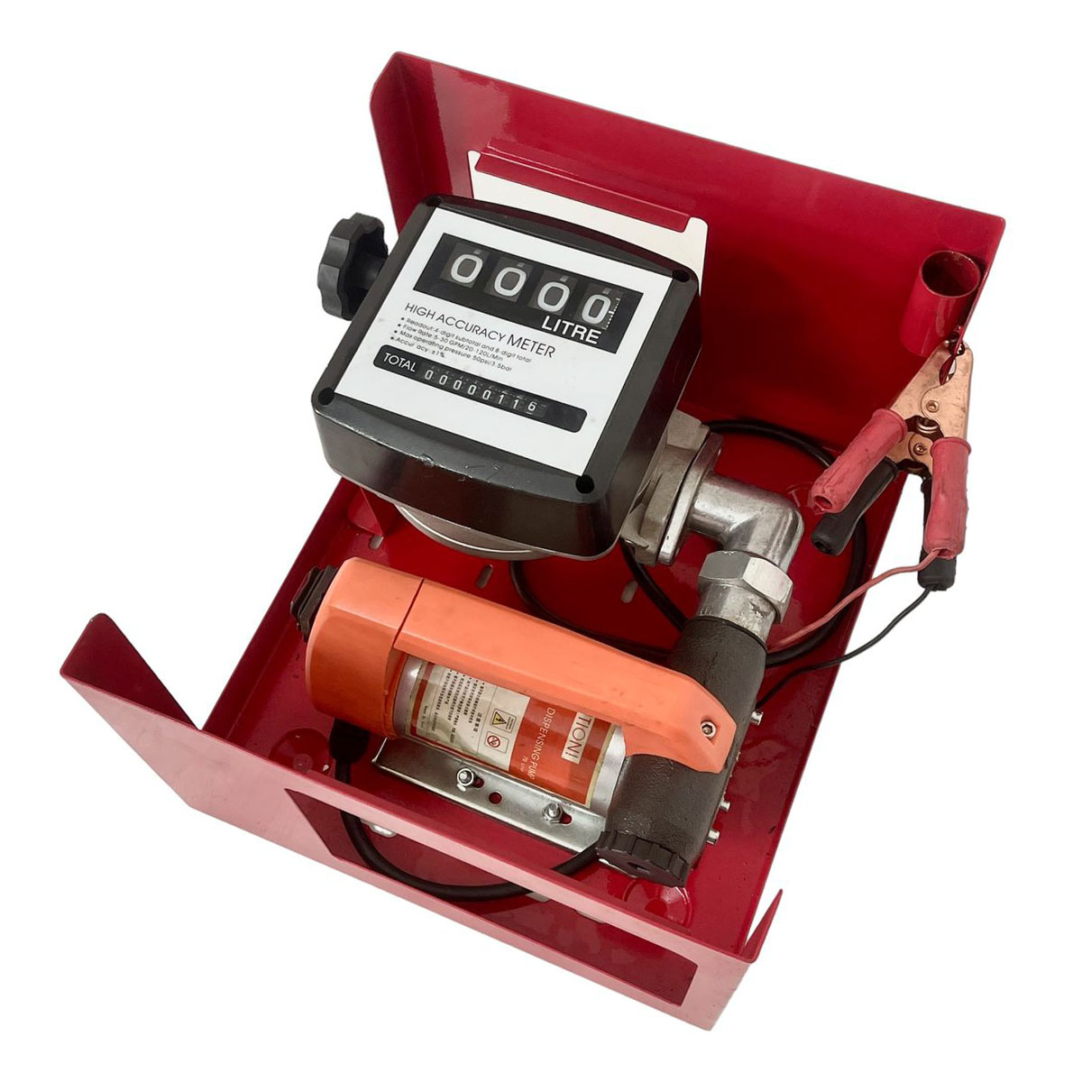 Máy bơm dầu diesel 12V có đồng hồ Suoli SL-011A