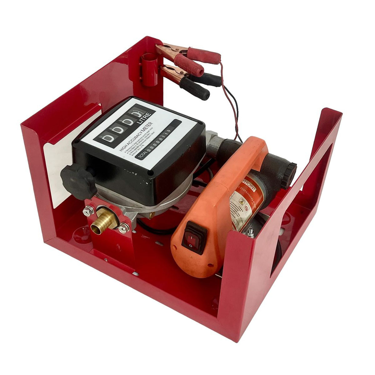 Máy bơm dầu diesel 12V có đồng hồ Suoli SL-011A