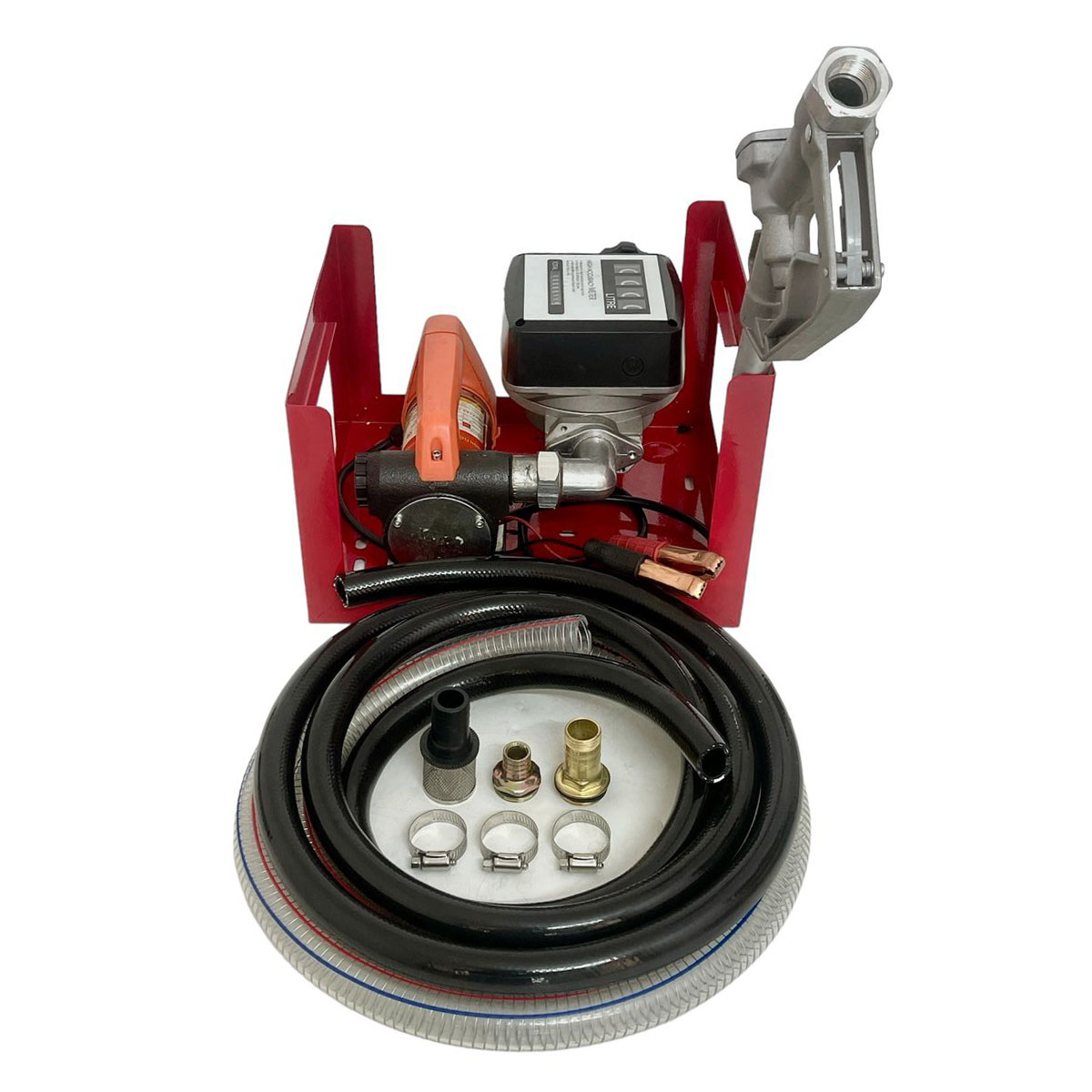 Máy bơm dầu diesel 24V Có đồng hồ Suoli SL-011A