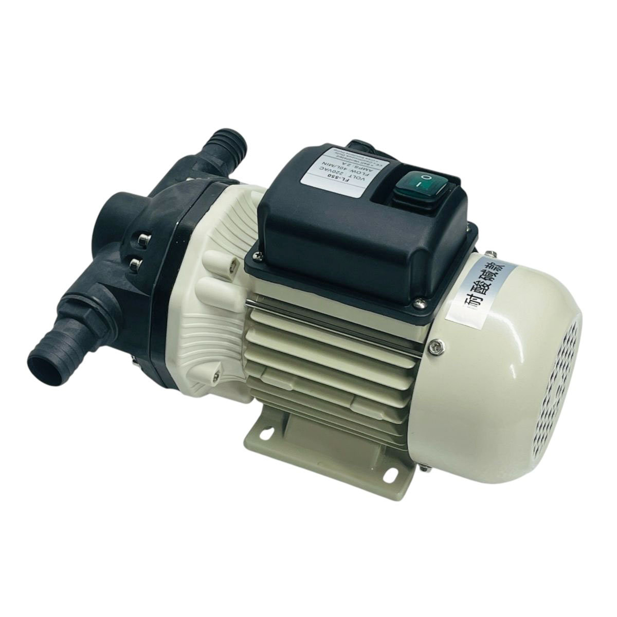 MÁY BƠM HÓA CHẤT FL-550 (220V, 40-50 LÍT/PHÚT) - Bơm được acid mạnh và kiềm