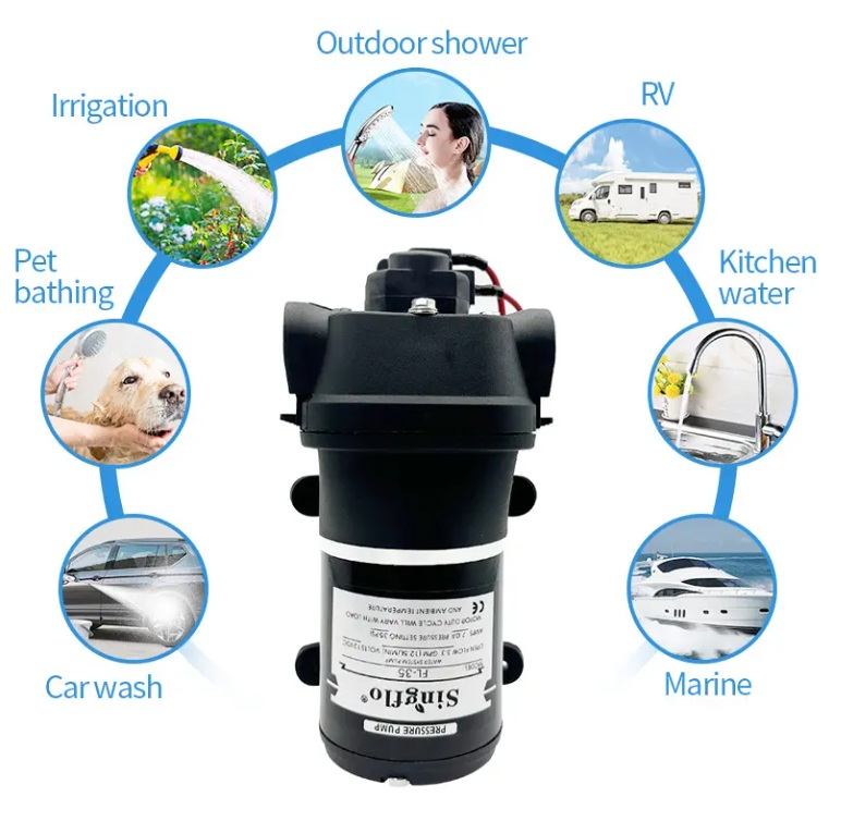 Máy Bơm tăng áp 220V ProPumb FL-43 - máy bơm màng