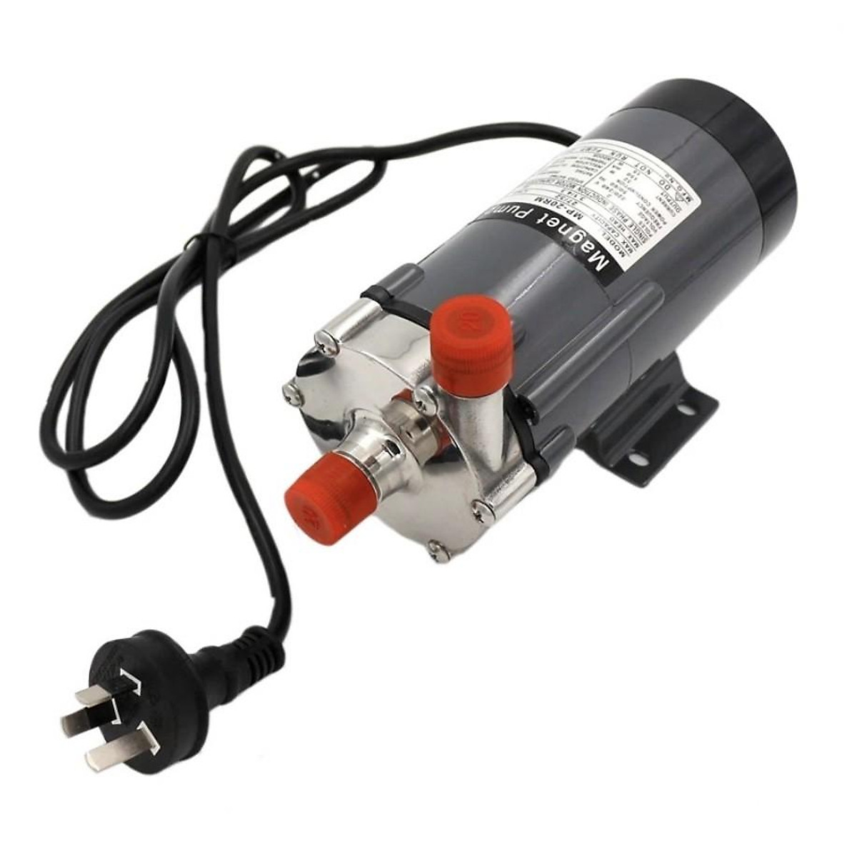 Máy bơm từ tính inox mini MP10-15-20 – chiết rót bia, nước giải khát, chịu nhiệt cao, tuần hoàn nước làm mát