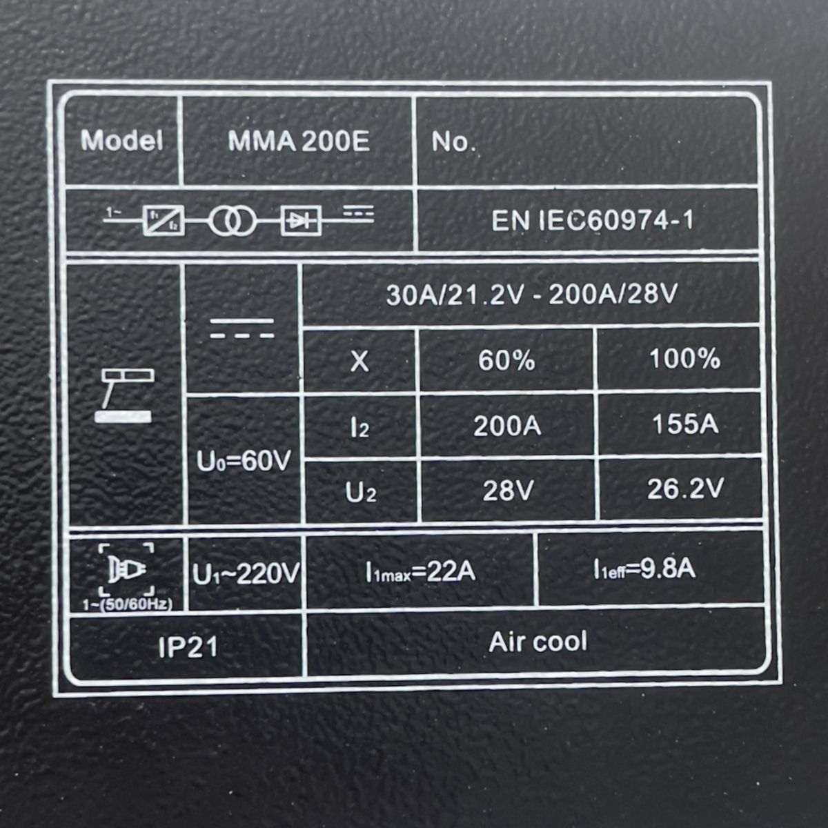 Máy hàn điện tử mini Riland 200E