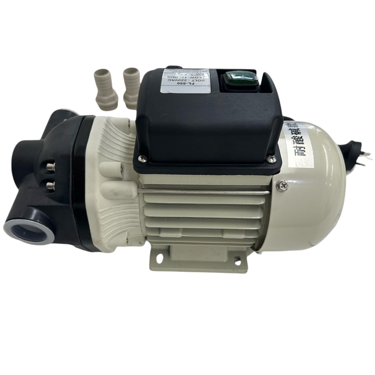 MÁY BƠM HÓA CHẤT FL-550 (220V, 40-50 LÍT/PHÚT) - Bơm được acid mạnh và kiềm