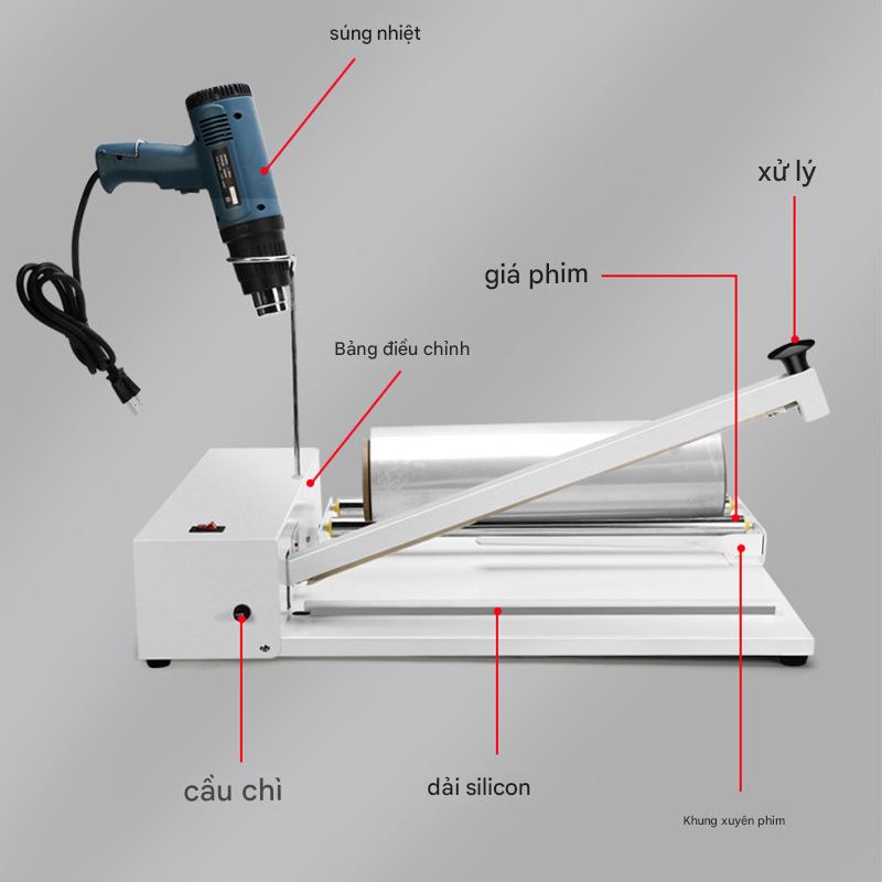 Máy Hàn Miệng Túi và Cắt Màng Co Mini SKA300 – Dành Cho Gia Đình & Cửa Hàng Nhỏ, Công Suất 450W