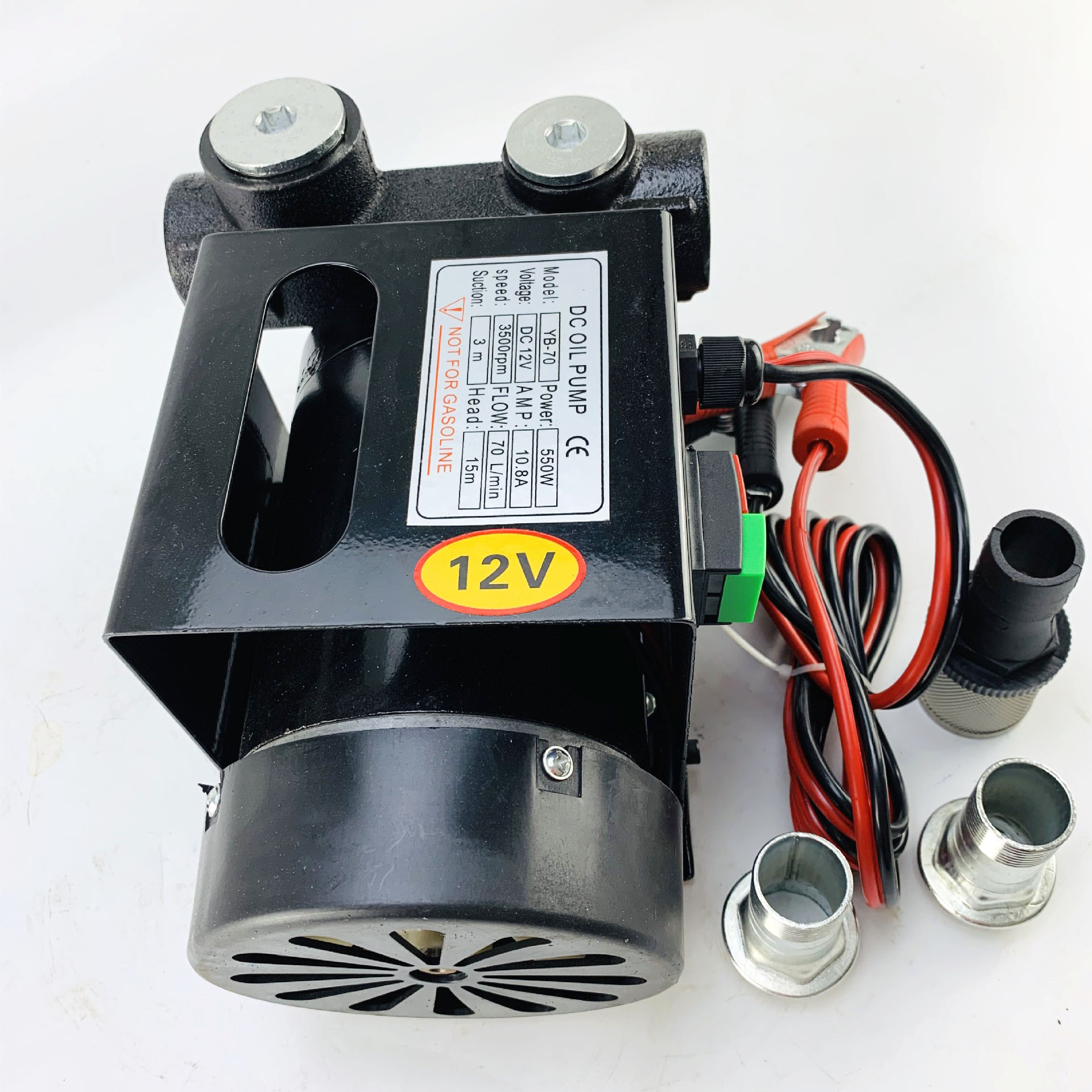 Bơm Dầu Diesel DC YB-70 điện 12V 24V