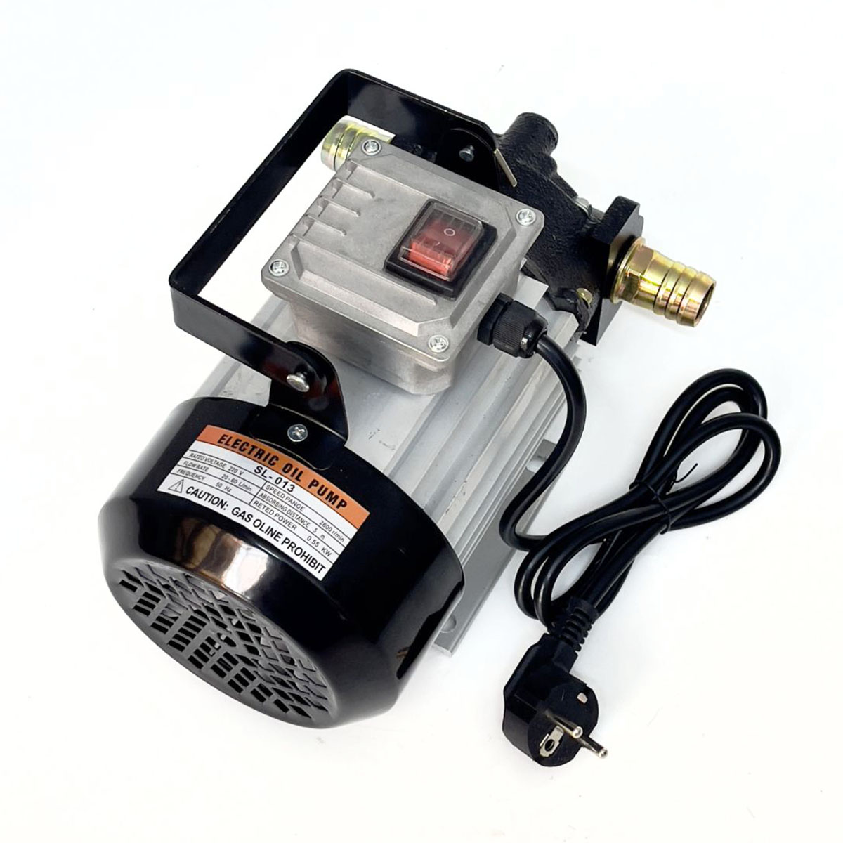 Máy bơm dầu nhớt Suoli SL-013 + 10m ống 25mm + Cò bơm hợp kim nhôm
