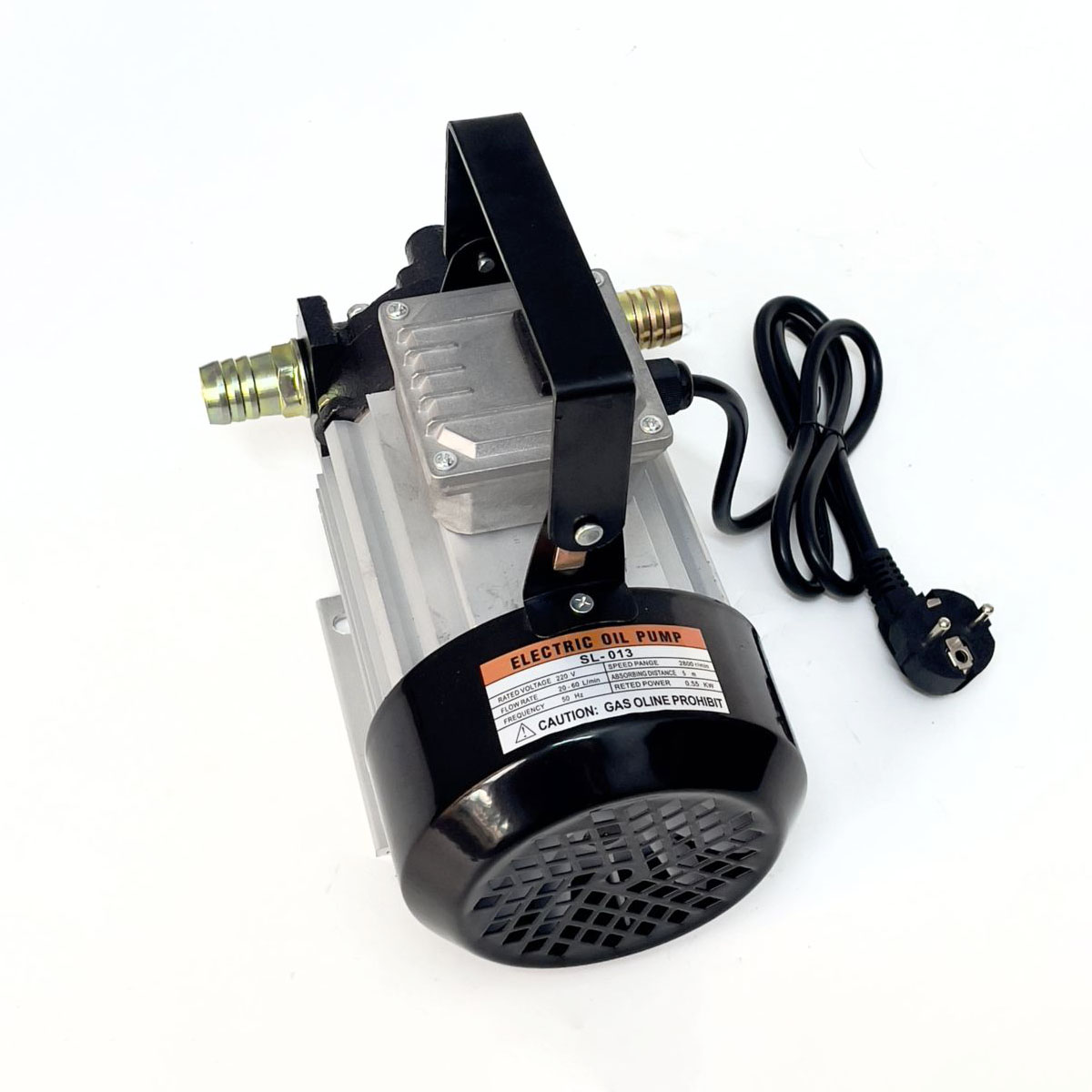 Máy bơm dầu nhớt Suoli SL-013 + 10m ống 25mm + Cò bơm hợp kim nhôm