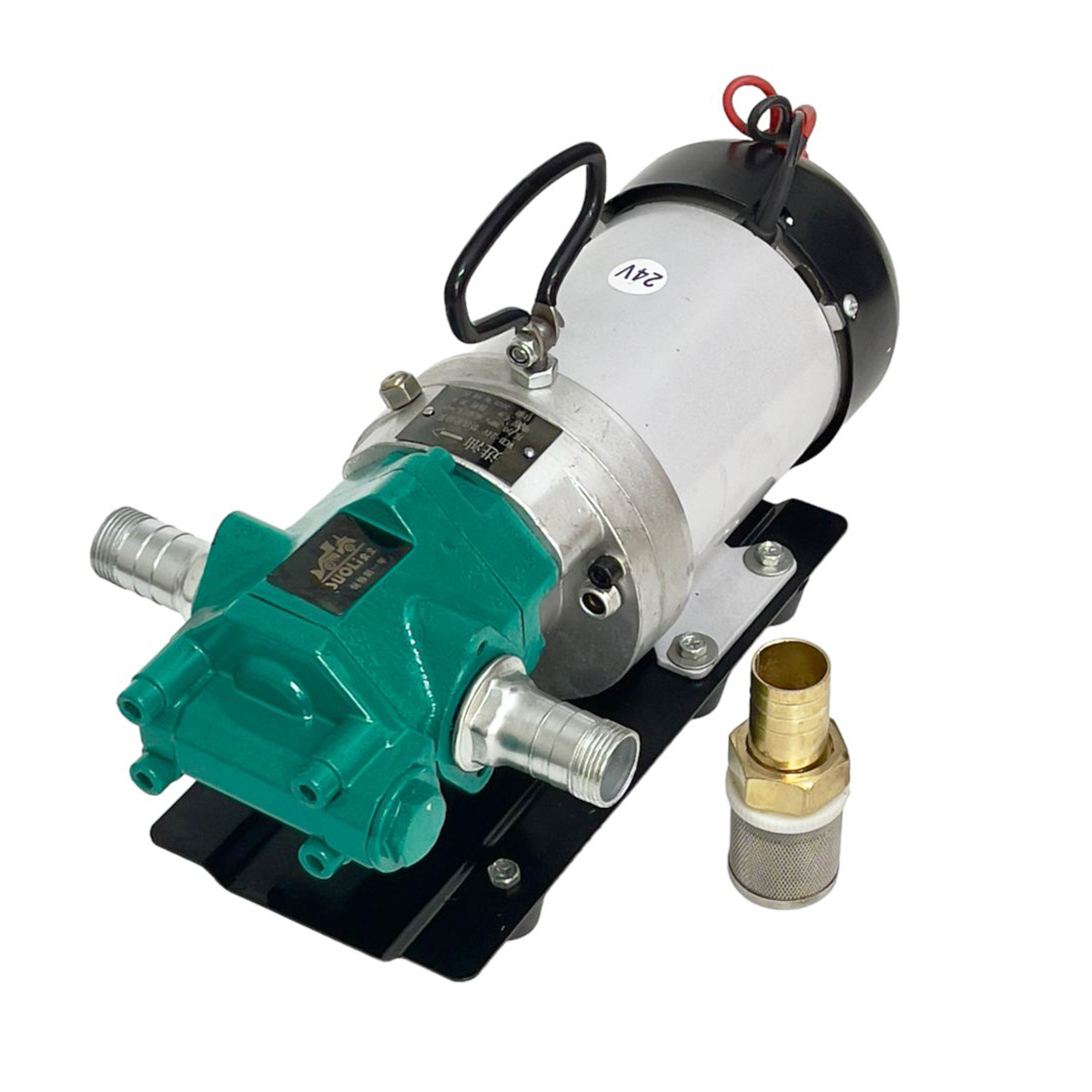 Máy bơm dầu bánh răng 24V WCB-75L + Lọc + kèm 10m ống + cò bơm tự động
