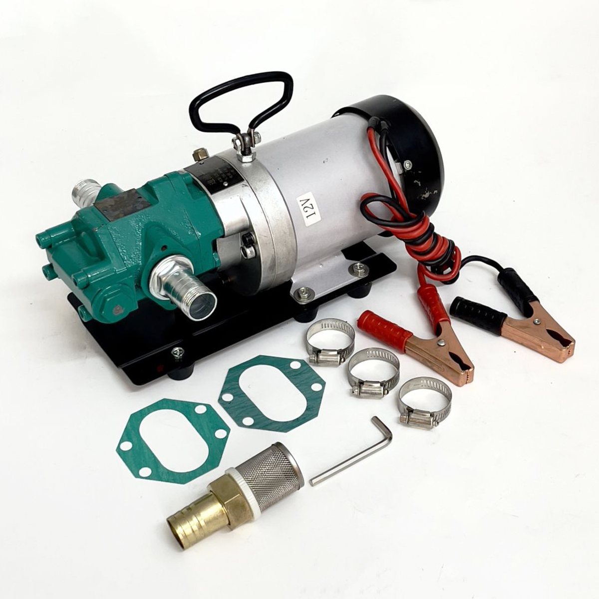 Bơm Dầu Bánh Răng 24V WCB-75L – Full Bộ Lọc Tái Sử Dụng, Đồng Hồ Định Lượng
