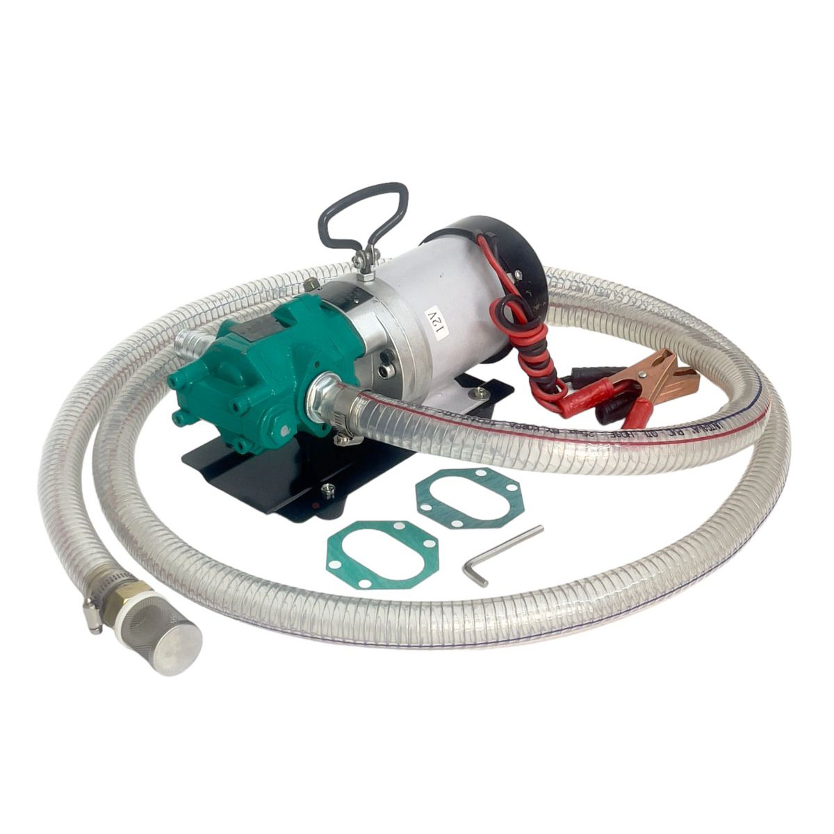 Bơm Dầu Bánh Răng WCB-75L 24V – Tích Hợp Đồng Hồ Đo Lưu Lượng