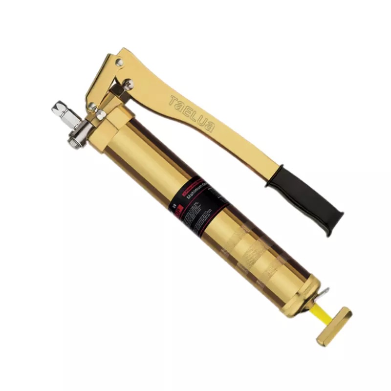 Súng bơm mỡ tay 900cc - 2 ty áp lực cao 12000PSI
