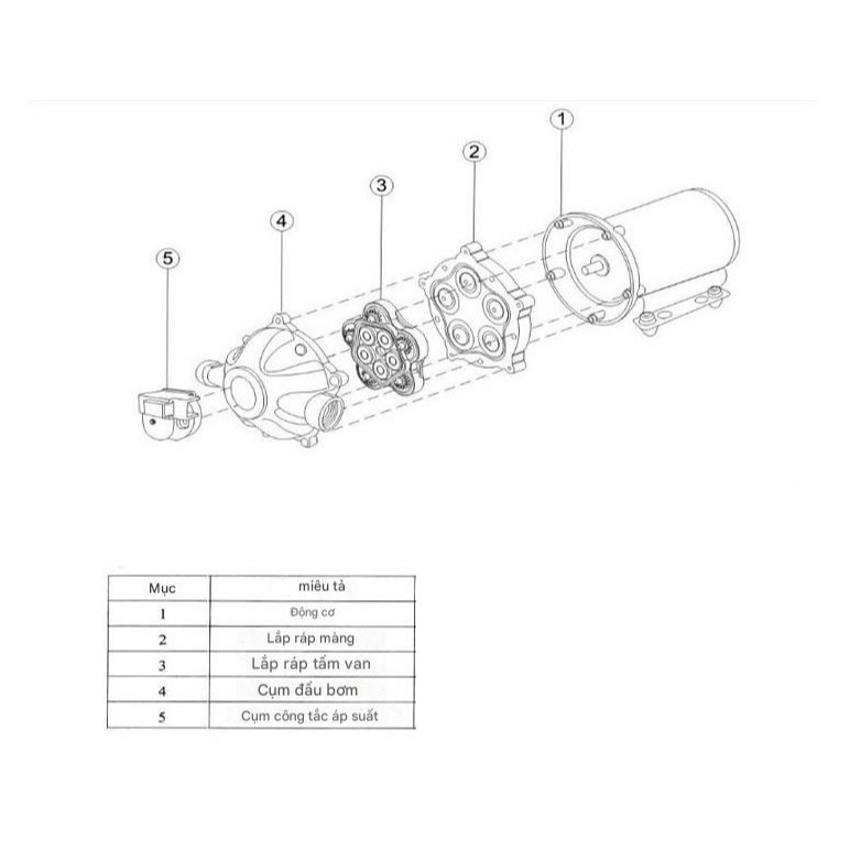 Máy Bơm Tăng Áp Nước 12V/24V Cho RV & Du Thuyền – Tăng Áp Hiệu Suất Cao