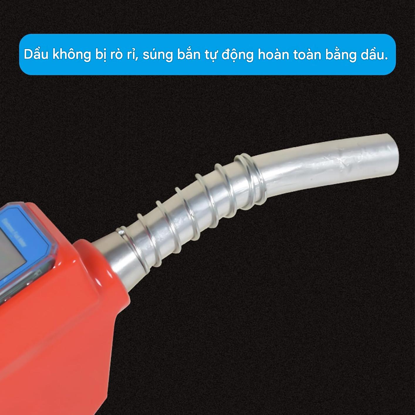 Cò bơm xăng dầu đếm số lít kỹ thuật số WG-03 độ chính xác cao