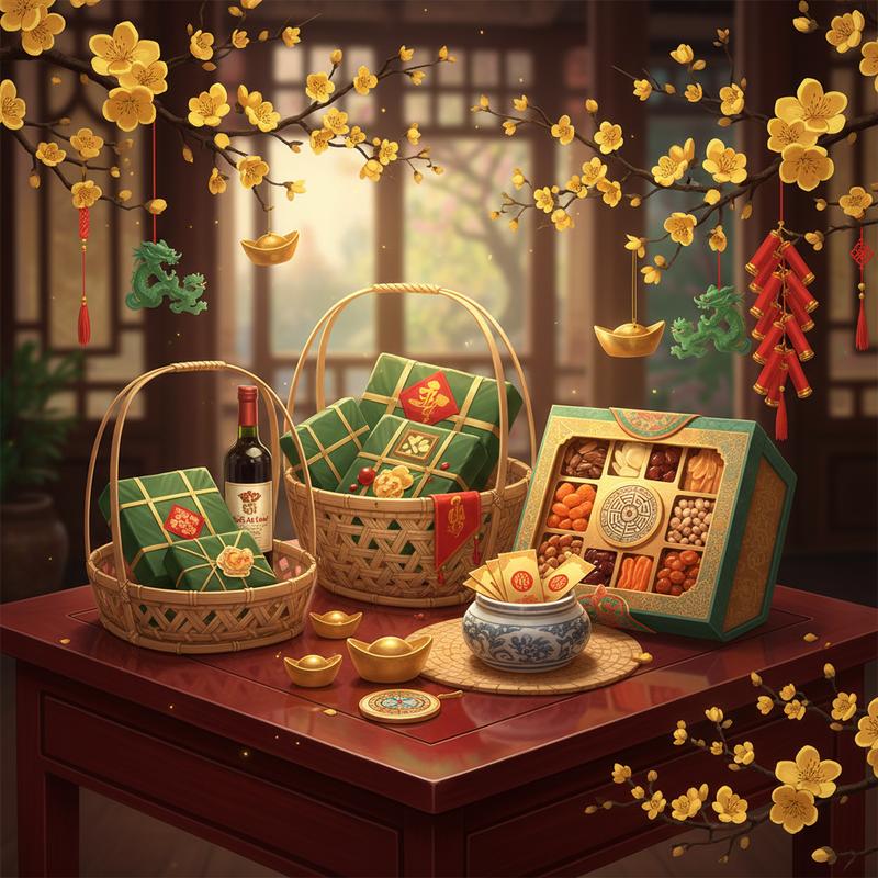 Nghệ Thuật Chọn và Tặng Quà Tết Phong Thủy Theo Mệnh/Tuổi