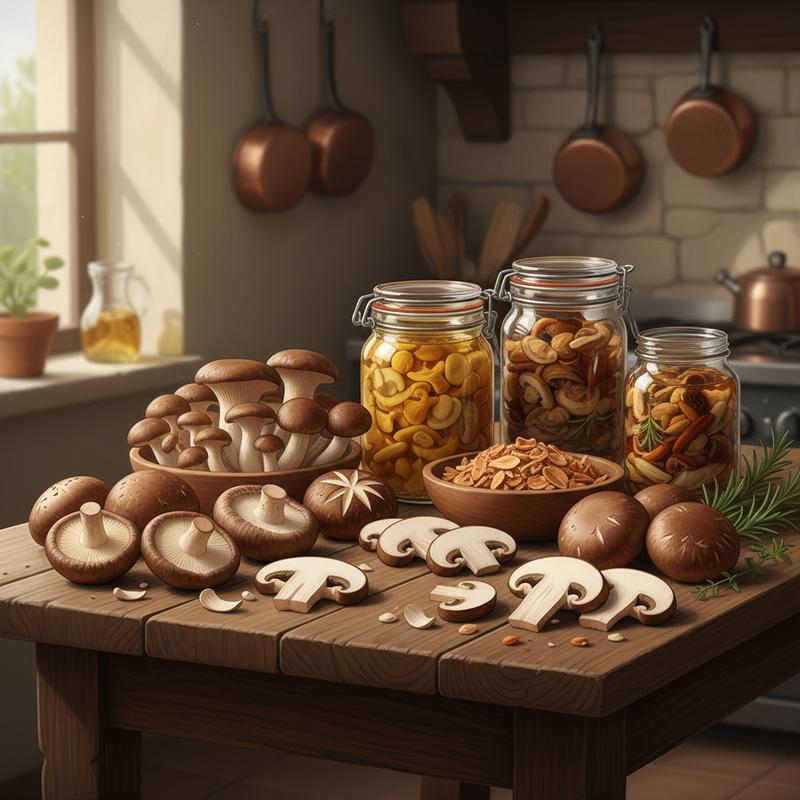 Kỹ Thuật Chế Biến & Bảo Quản Hương Vị Nấm: Bí Quyết Cho Người Mới Bắt Đầu