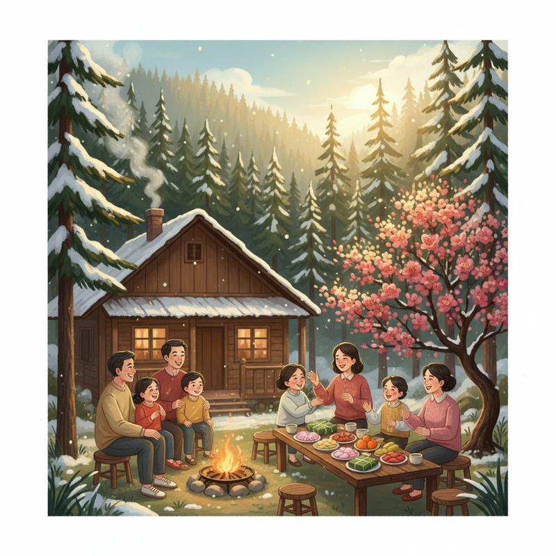 Trải nghiệm Homestay Miền Núi: Ấm Áp Bếp Nhà Ngày Tết