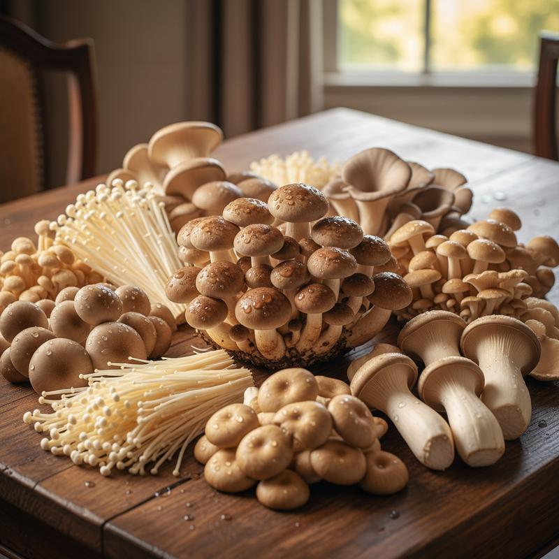 So sánh hàm lượng protein trong nấm mối và các loại nấm ăn khác