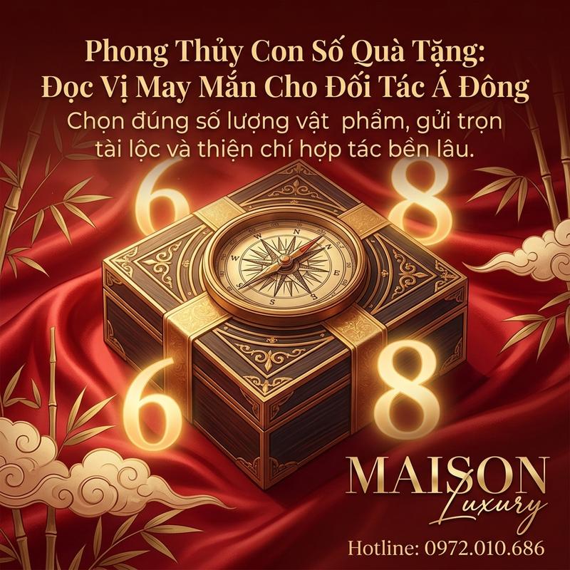 Phong Thủy Con Số Quà Tặng: Đọc Vị May Mắn Cho Đối Tác Á Đông