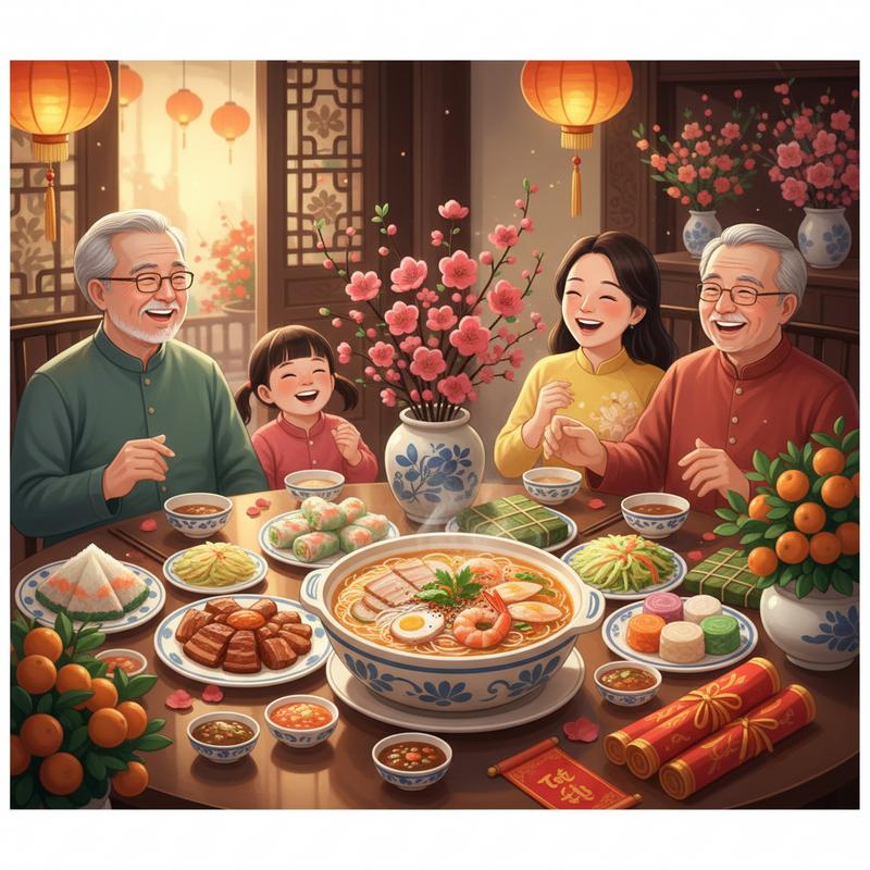Món Nước (Canh/Miến) Cho Ngày Tết: Trọn Vị Truyền Thống, Tròn Đầy Yêu Thương