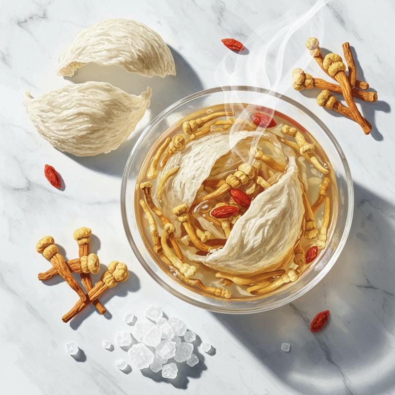 Yến Chưng Đông Trùng Hạ Thảo: Tăng Cường Bản Lĩnh Và Sức Khỏe Nam Giới