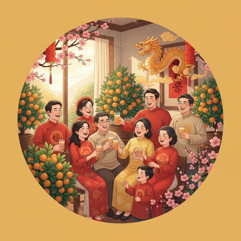 Tập Tục & Nghi Thức Phong Thủy Tết Nguyên Đán: Hành Trang Đón Năm Mới Hạnh Phúc