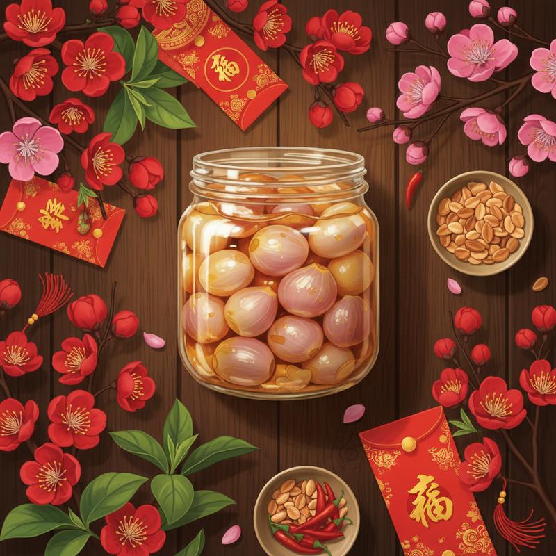 Tiêu chuẩn Dưa Hành Tết: Nên chọn hành củ nhỏ hay to để muối dưa hành ngon hơn?