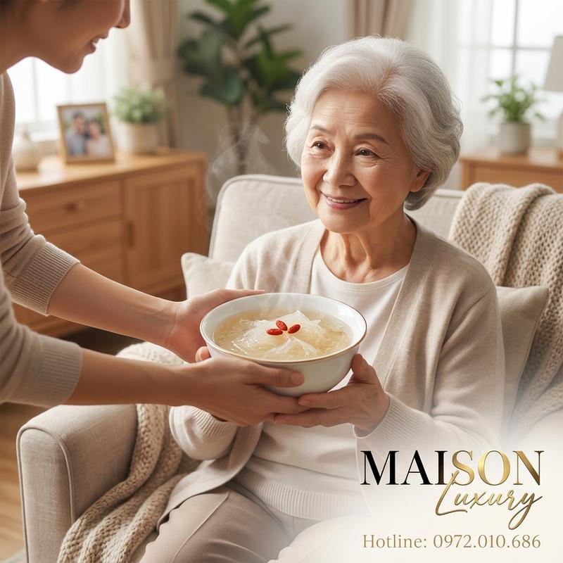 Yến Sào: Giải Pháp Tự Nhiên Cho Hệ Tiêu Hóa Người Trên 70 Tuổi