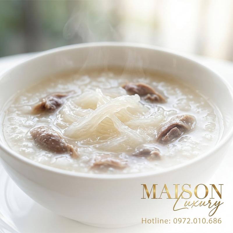 Cháo Yến Sào Bồ Câu - Thực Đơn Vàng Cho Người Bệnh Biếng Ăn