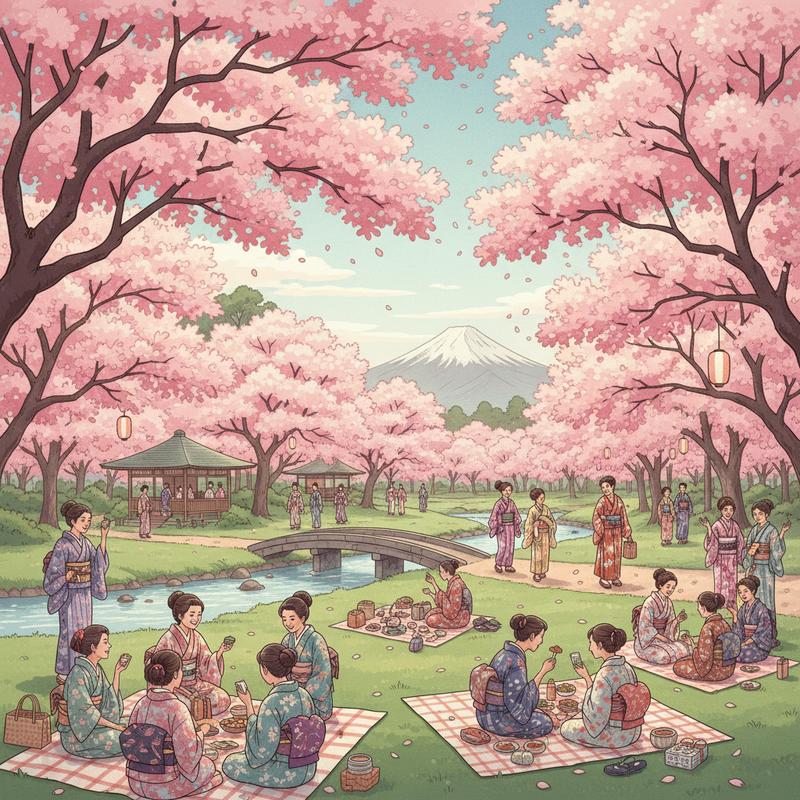 Du lịch Nhật Bản vào Tết hay sau Tết: Thời điểm lý tưởng ngắm hoa anh đào sớm